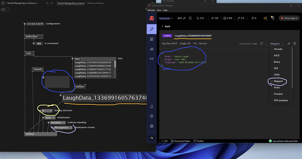 VL.Redis: binding with scanned keys doesn't return values - bug - Forum