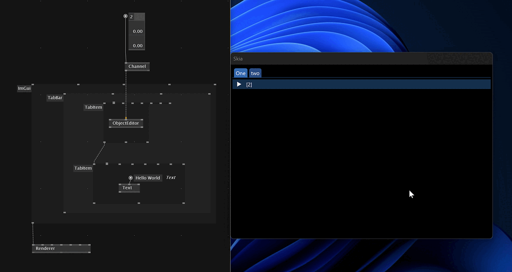 ImGui Tabs not switchable if Objecteditor holds open Spread - bug - Forum