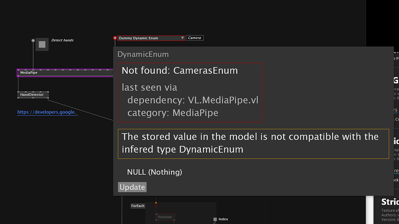 mediapipe bug