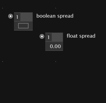 boolean spread gamma editor bug